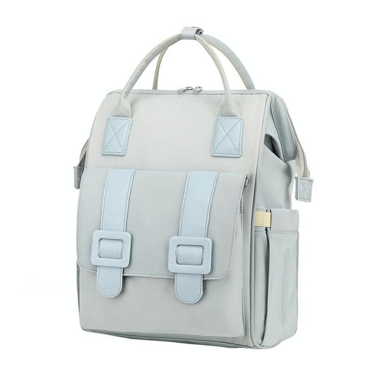 Convertible Diaper Bag Backpack for Baby Care - Classic Blue