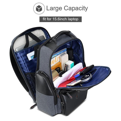 Outdoor Anti-Theft Waterproof Shoulder Bag With Usb Port - Large Capacity