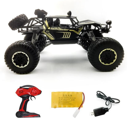 1:8 Alloy Remote Control Climbing Car Off-road Vehicle Toy - Gold