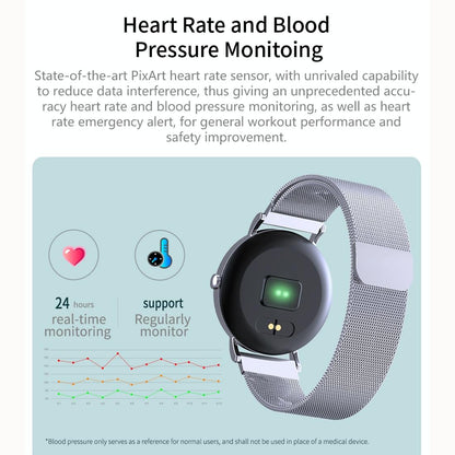 Smart Bracelet With Call Heart Bp Sleep And Oxygen Monitoring - Gold