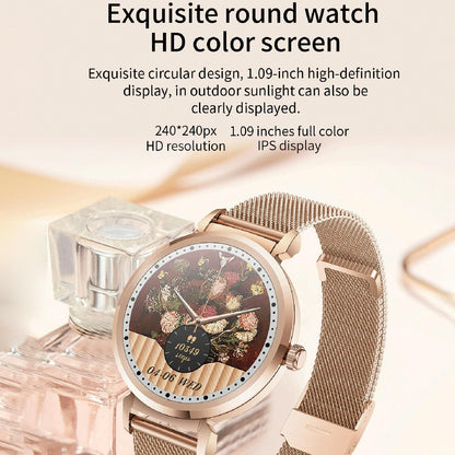 Menstrual Period Smart Bracelet With Blood Pressure And Heart Rate Monitoring - Gold