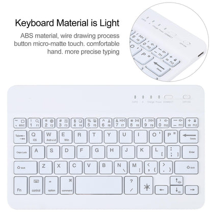Ultra-Thin Detachable Bluetooth Keyboard Leather Case For Ipad Mini 6 - Gold