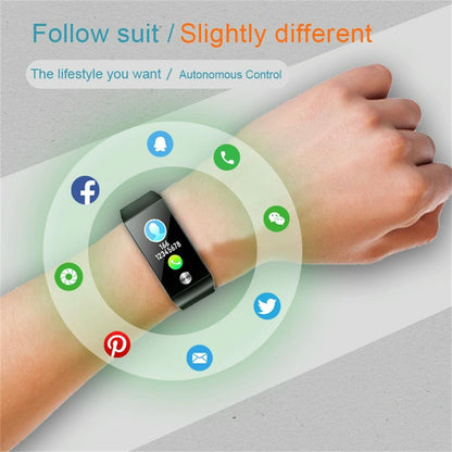 Waterproof Bluetooth Smartwatch With Tft Screen - Blue