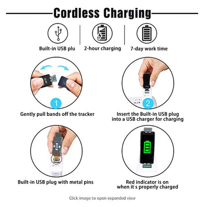 Smart Bracelet With Heart Rate Monitor And Call Reminder - Waterproof - Blue