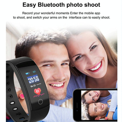Smart Bracelet With Call / Heart / Sleep / Bp Monitoring - Ip67 Waterproof