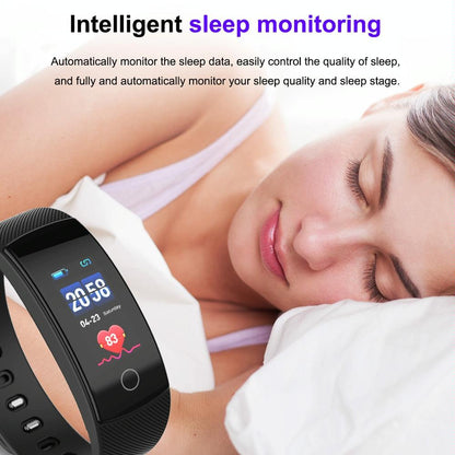 Smart Bracelet With Call / Heart / Sleep / Bp Monitoring - Ip67 Waterproof