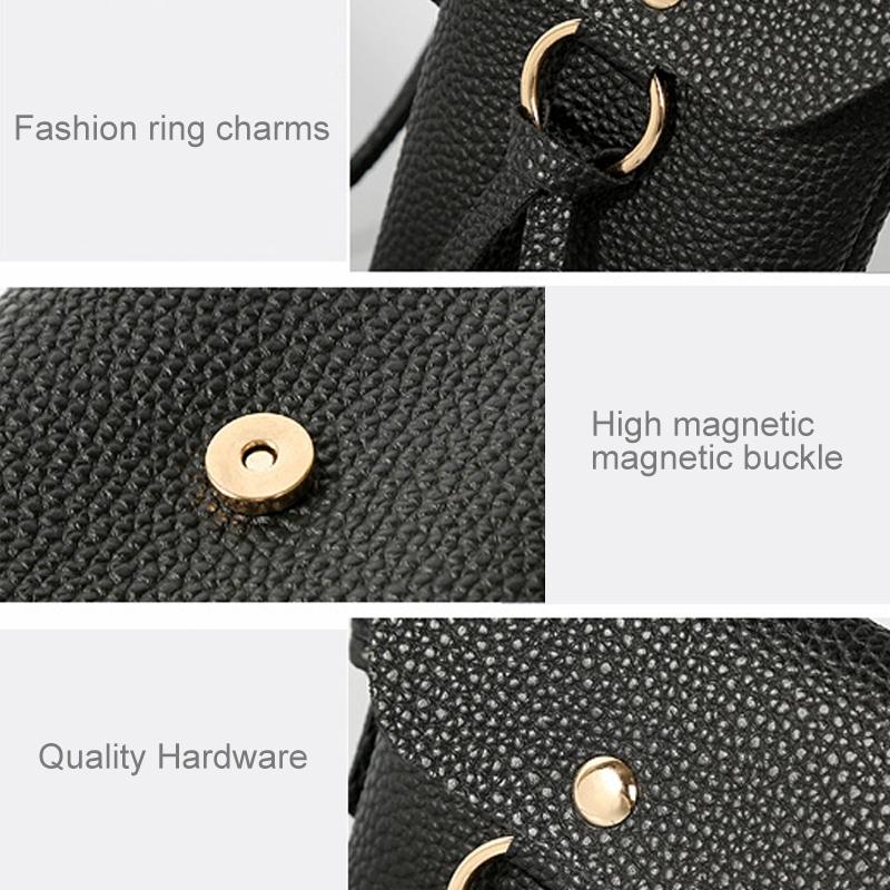 Women's Tassel Crossbody Bucket Bag