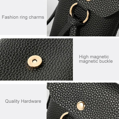 Women's Tassel Crossbody Bucket Bag