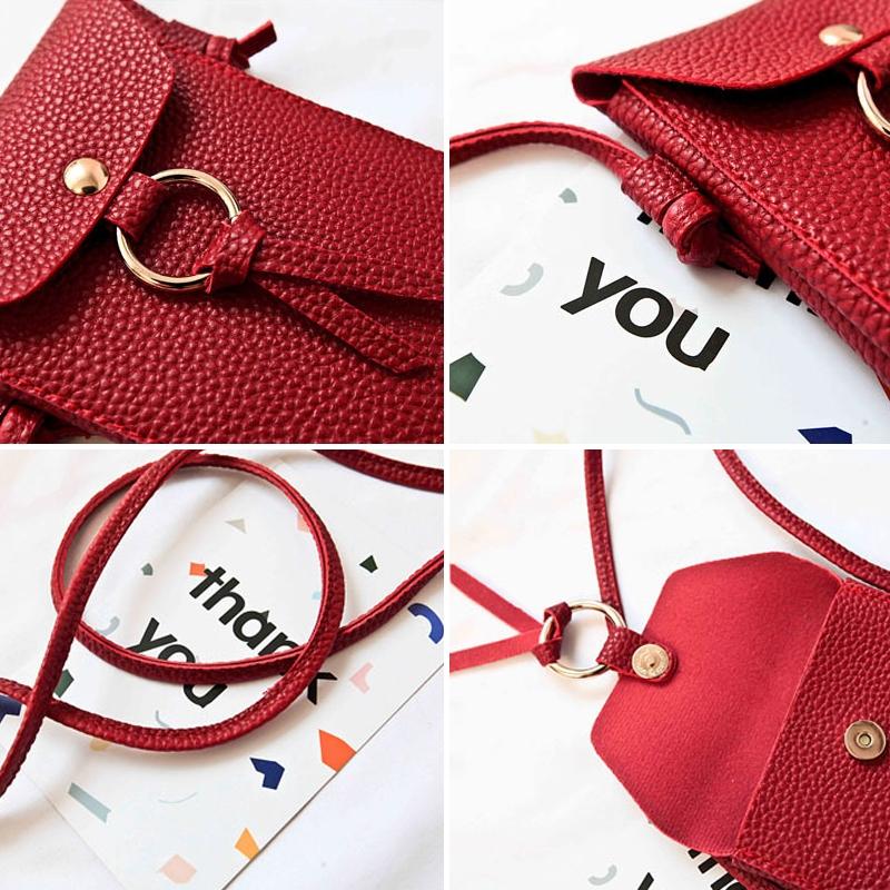 Women's Tassel Crossbody Bucket Bag
