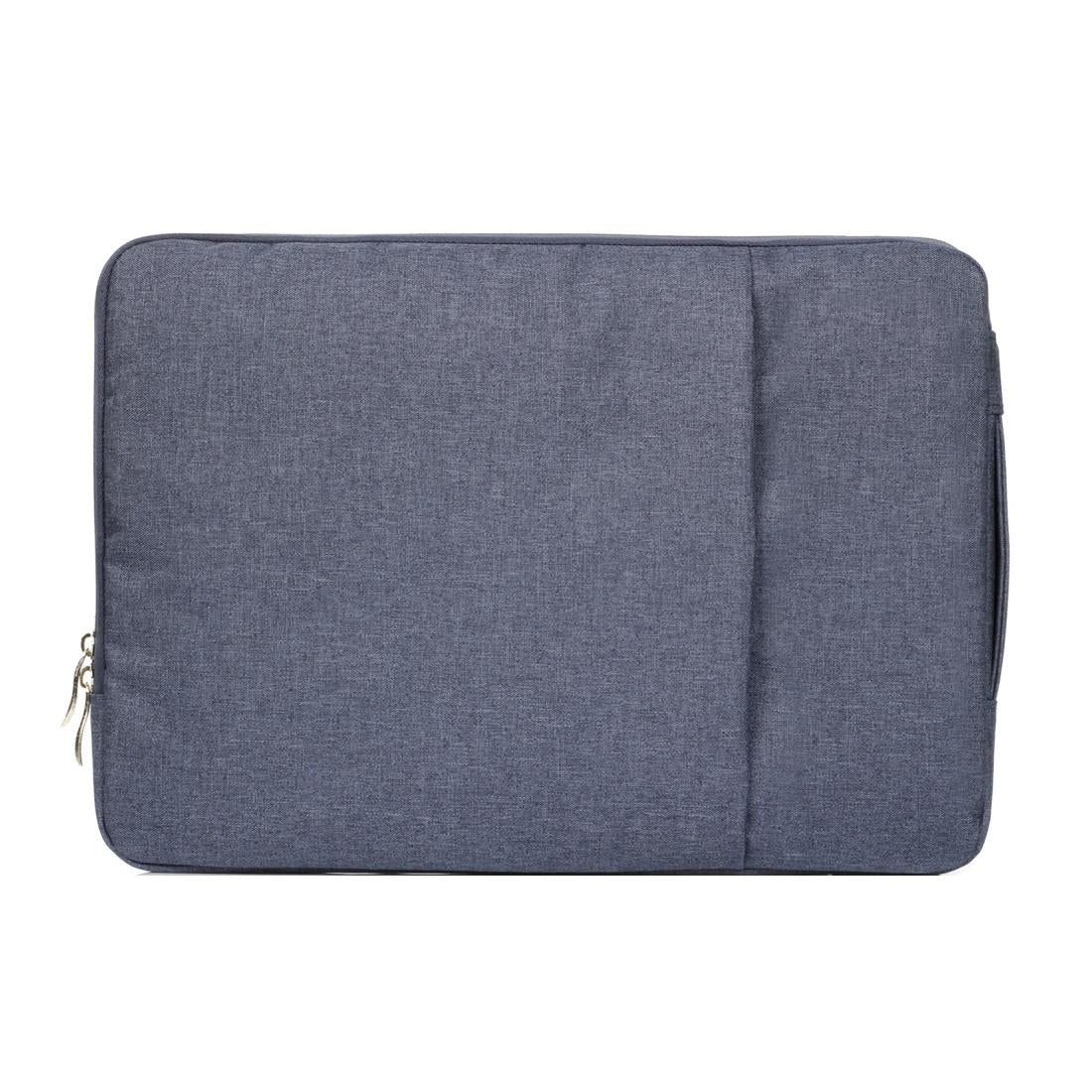Universal Denim Laptop Bag for 13.3 Notebooks - Fits Macbook Air / Pro - Portable & Stylish - 35.5x26.5x2cm - Purple