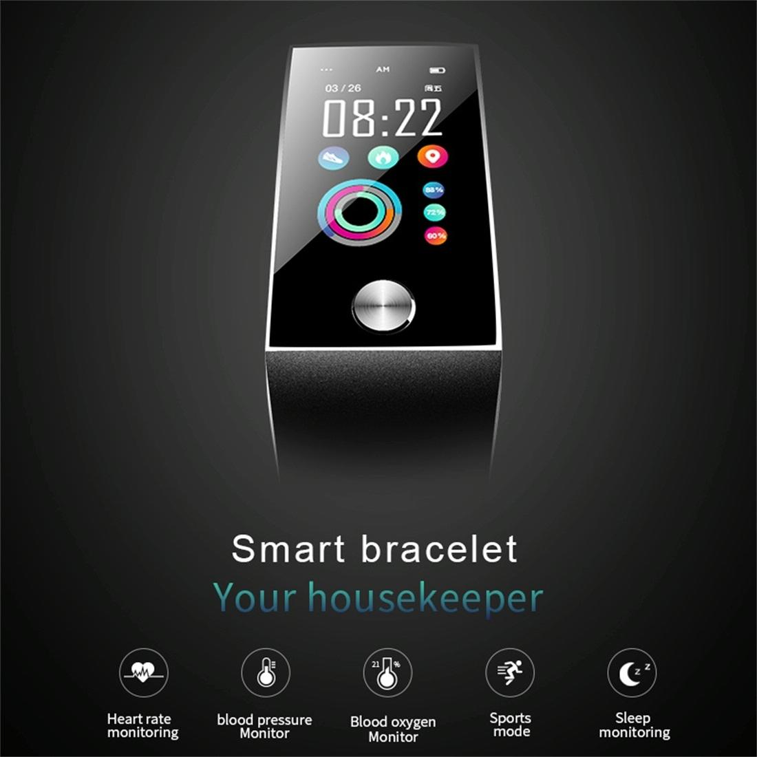 Waterproof Bluetooth Smartwatch With Tft Screen - Red