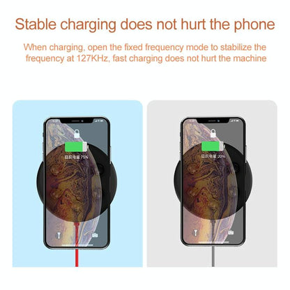 Wireless Fast Charger With Suction Cup 1.5M - Red