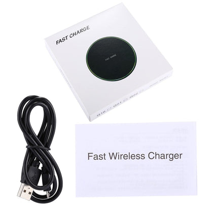 Quick Charge Wireless Charger With Led Indicator - Red