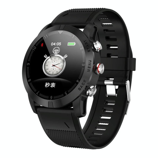 Waterproof Smart Bracelet With Call Reminder And Heart Rate Monitor - Ip68 - Silver