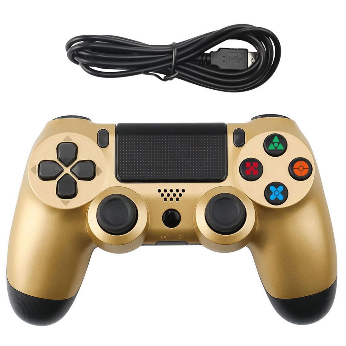 Ps4 Wired Gamepad Controller with Snowflake Buttons - Silver