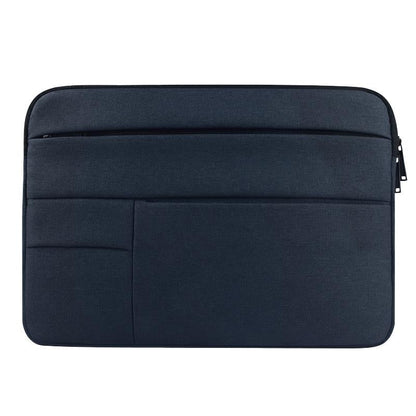 15.6 Inch Laptop Tablet Bag with Multiple Pockets - Portable and Durable - Navy Blue