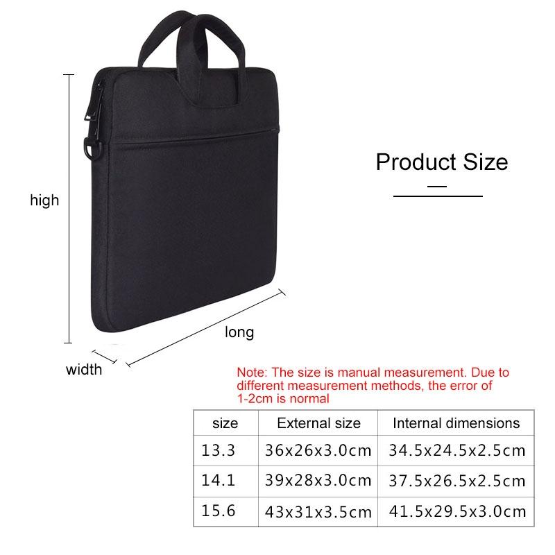 13.3 Inch Hidden Portable Strap One-shoulder Handbag - Waterproof Oxford Cloth - Navy Blue