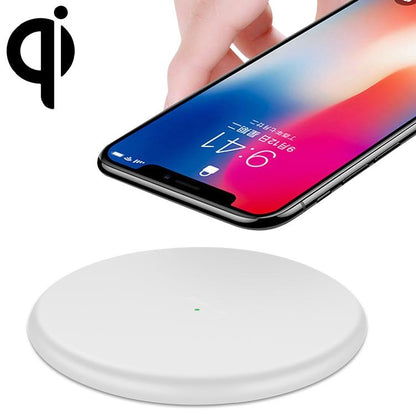9V 1A Qi Fast Wireless Charger 1M Cable - White