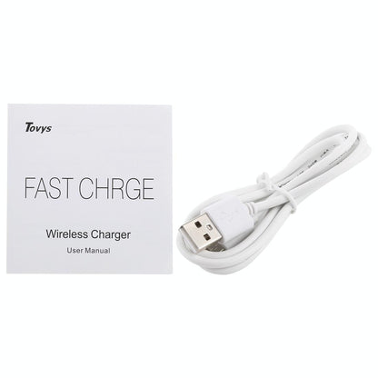 Ultra Thin Wireless Charger For Qi Standard Phones - White