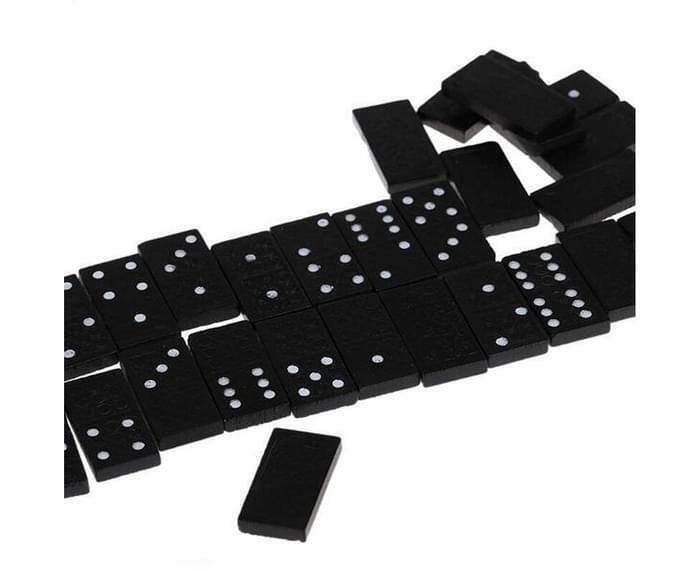Domino Set Wooden Box Kids Children Traditional Toy 28 Dominoes - The Grand Bazaar of Australia