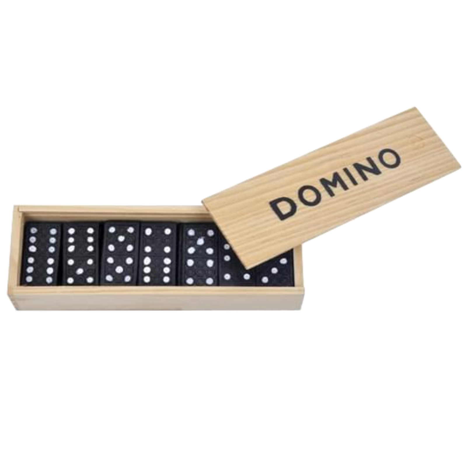Domino Set Wooden Box Kids Children Traditional Toy 28 Dominoes - The Grand Bazaar of Australia