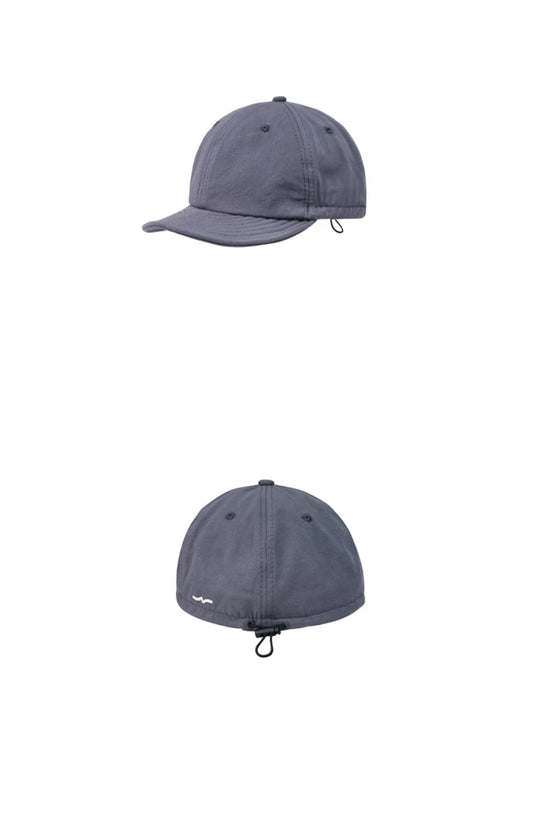 Gray Minimalist Baseball Cap - Unisex Retro Streetwear Hat