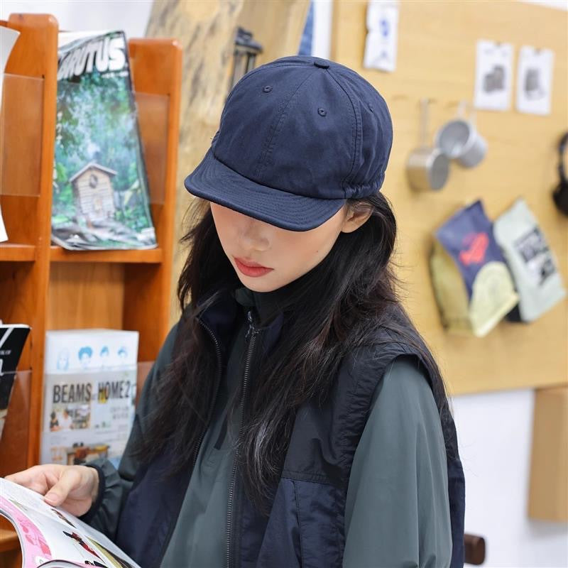 Navy blue Minimalist Baseball Cap - Unisex Retro Streetwear Hat