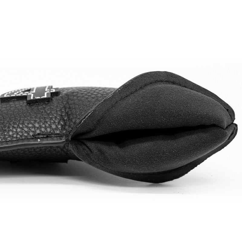 Colorful Golf Iron Head Covers Set of 10 - Waterproof PU Leather Club Protectors with Embroidered Numbers (3-9, P, A, S)