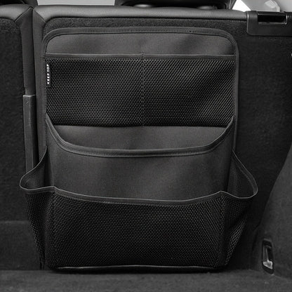1 Pcs Black Premium Car Back Seat & Trunk Organizer - Multi-Pocket Hanging Storage Bag