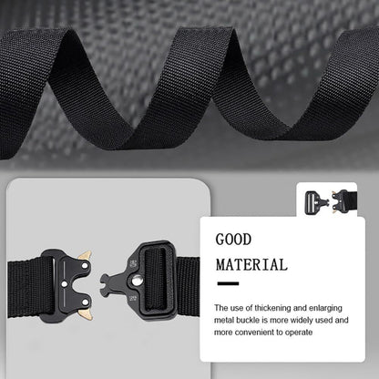 Green Adjustable Tactical Battle Belt Set - Padded MOLLE Outer & Nylon Inner Belt