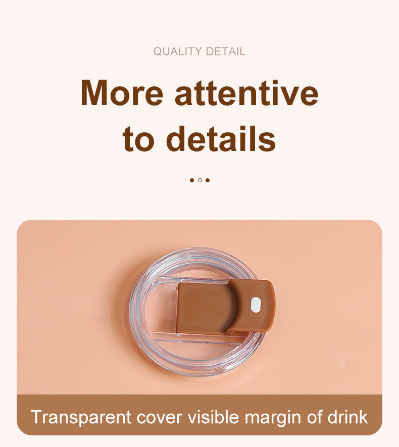 Light Yellow 316 Stainless Steel Rechargeable Electric Self-Stirring Mug - 420ml Automatic Mixing Cup with Magnetic Rotor