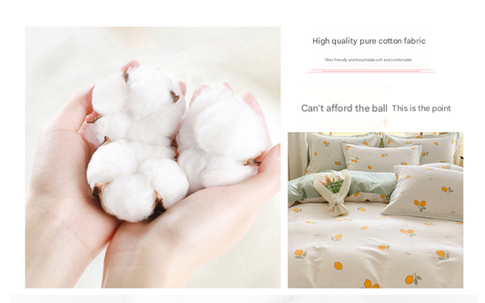 Beautiful Woman 100% Cotton Pillowcase Set (Pack of 2) - Breathable Standard Size 48x74cm Pure Cotton Pillow Covers