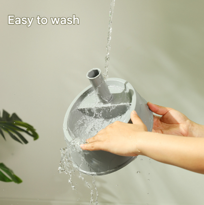 Pink Adjustable Height Pet Water Dispenser - Free Standing or Hanging - No More Bending!