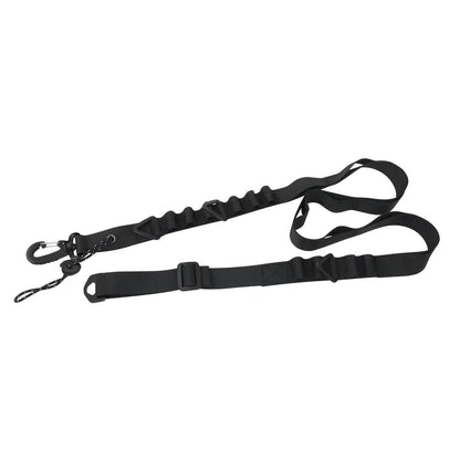 Black 4 PCS Heavy-Duty Outdoor Utility Strap - Multi-Purpose Camping Gear & Bottle Hanging Lanyard