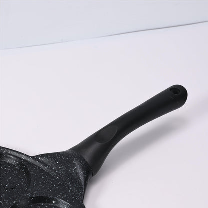 Large Black Plane Versatile Non-Stick Frying Pan (27cm) - Induction Ready Skillet for Everyday Cooking