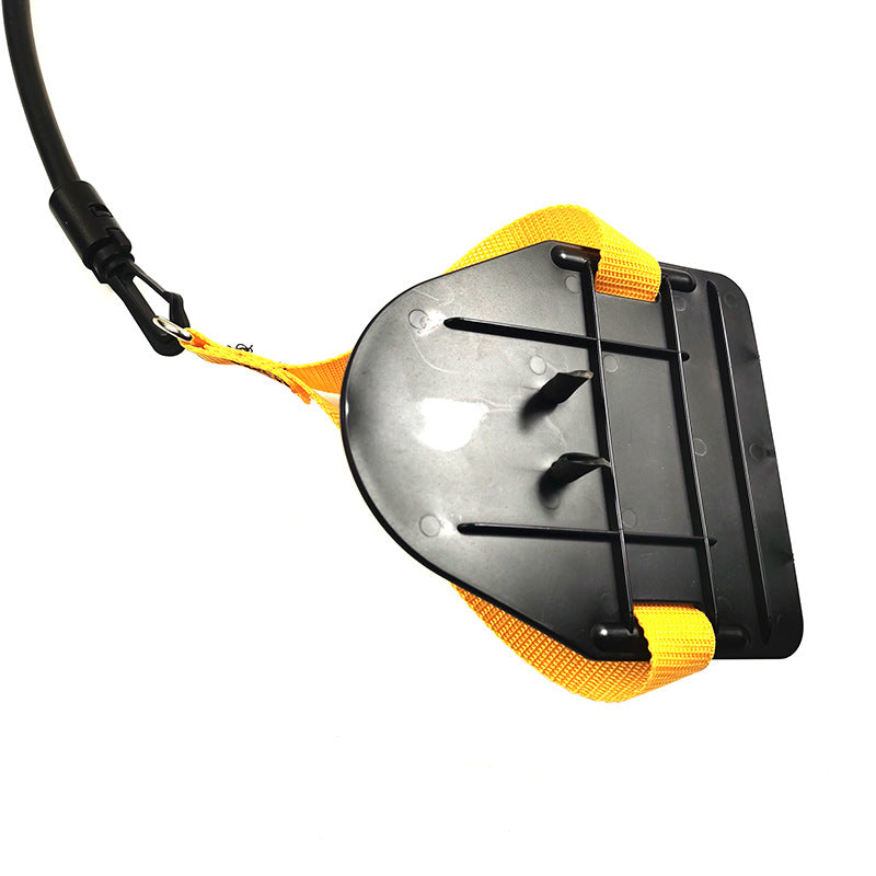 Red Flippers [Training Stroke] [30lbs] Swim Resistance Band Trainer - Dry-Land Arm Strength & Stroke Exercise Cords