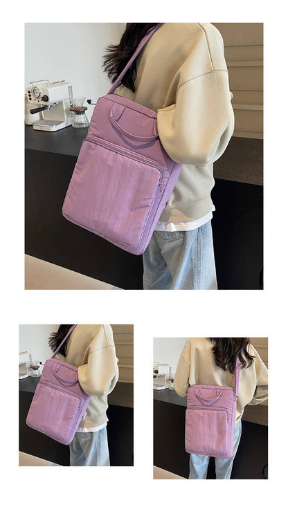 Chic purple Laptop Backpack for Women - Lightweight and Spacious