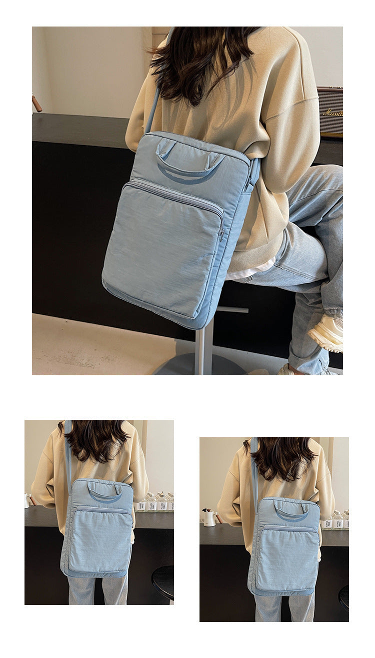 Chic blue Laptop Backpack for Women - Lightweight and Spacious