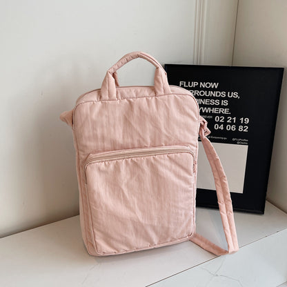 Chic pink Laptop Backpack for Women - Lightweight and Spacious