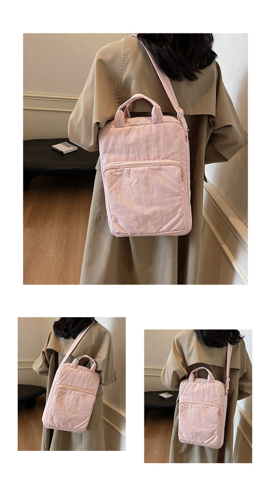 Chic pink Laptop Backpack for Women - Lightweight and Spacious