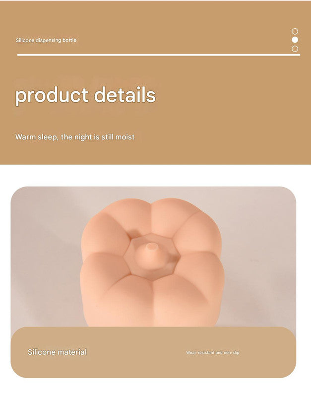 Light pink suit Silicone Travel Bottles Set (4 Pack, 60ml) - Leakproof Refillable & Squeezable