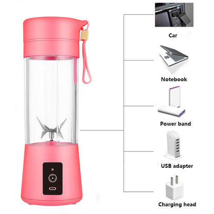 Light Purple Portable Blender USB Rechargeable - Personal Size Smoothie Maker On The Go