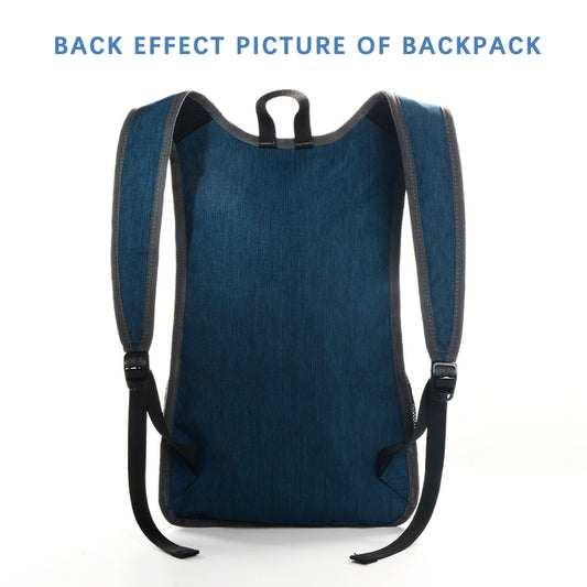 Navy Blue Ultra Lightweight Packable Backpack - Foldable Daypack for Hiking & Travel