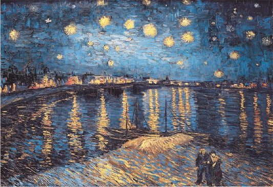 Star night on the Rona River - puzzle - The Grand Bazaar of Australia
